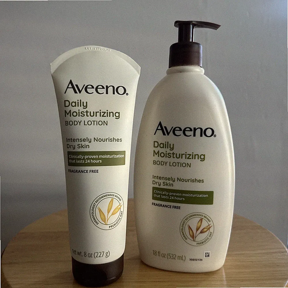 Aveeno Daily Moisturizing Body Lotion Set (Fragrance Free)