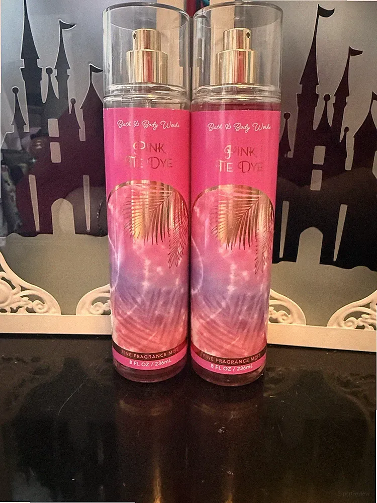 Bath & Body Works PINK TIE DYE 2-Pack Fragrance Spray FREE SHIPPING
