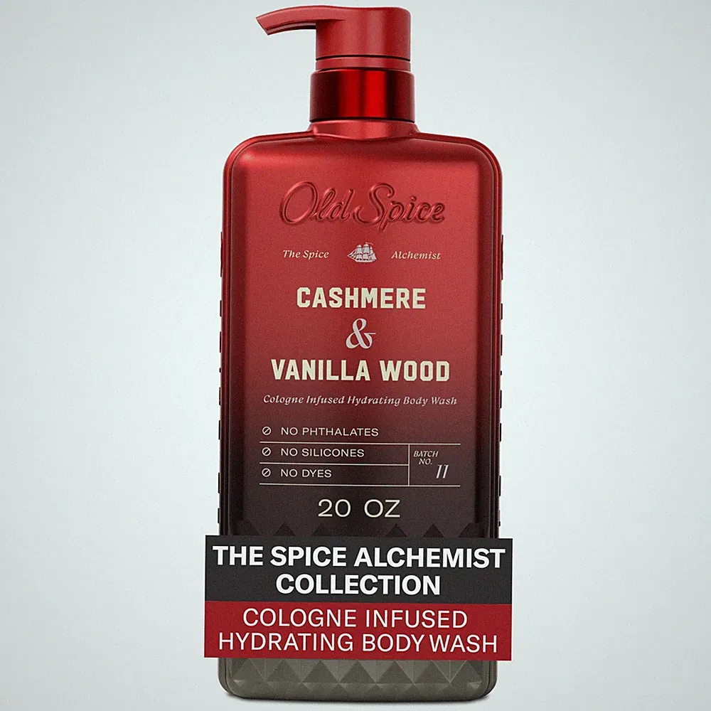 Cologne Infused Body Wash for Men Hydrating Skin Cleanser 24/7 Scent