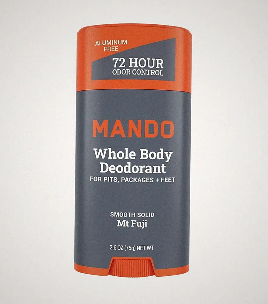 Mando Whole Body Deodorant Stick Mt Fuji Scent Aluminum-Free 2.6 oz