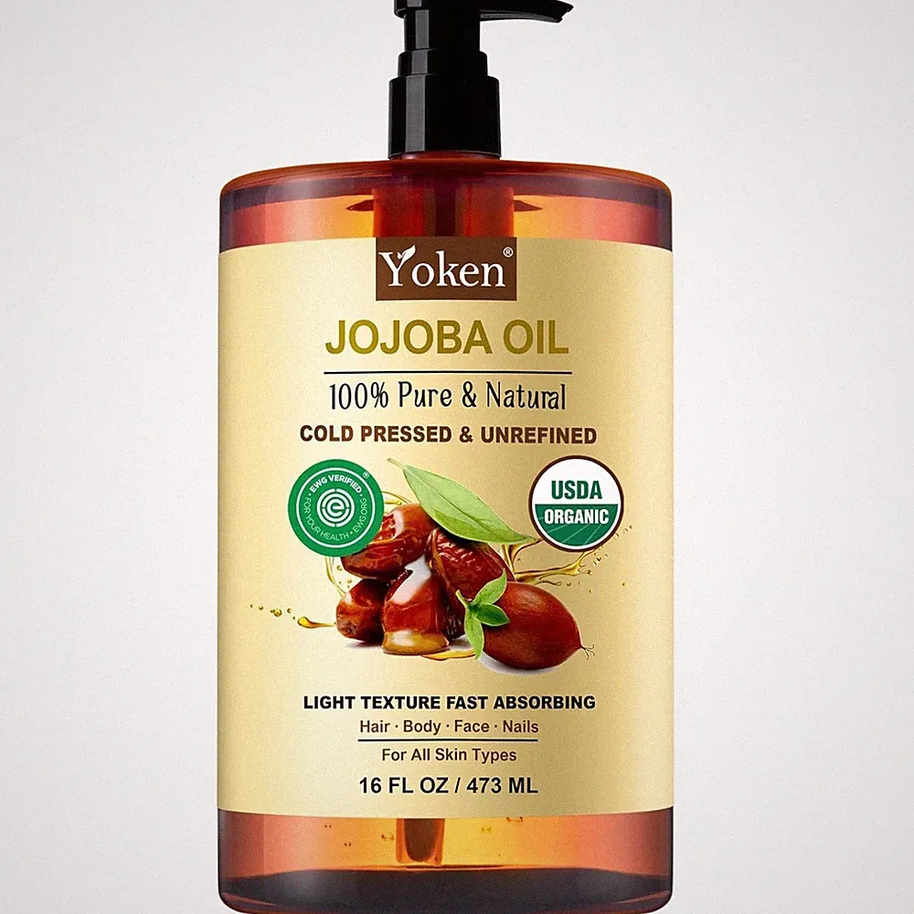 Nutty Scent Jojoba Oil - 16 fl oz USDA Certified