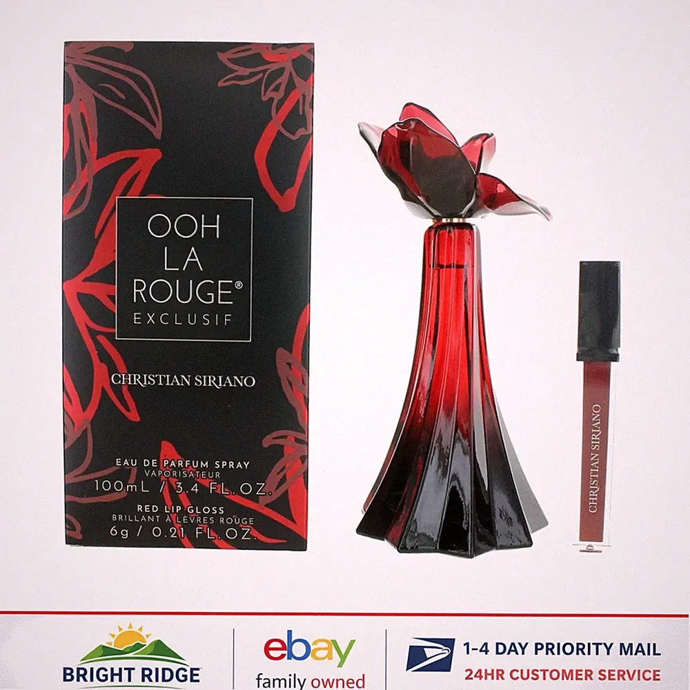 Ooh La Rouge Exclusif Women's Gift Set with Eau De Parfum and Lip Gloss