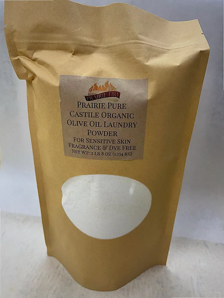 Pure Castile Organic Olive Oil Fragrance and Dye Free Laundry Powder Detergent N