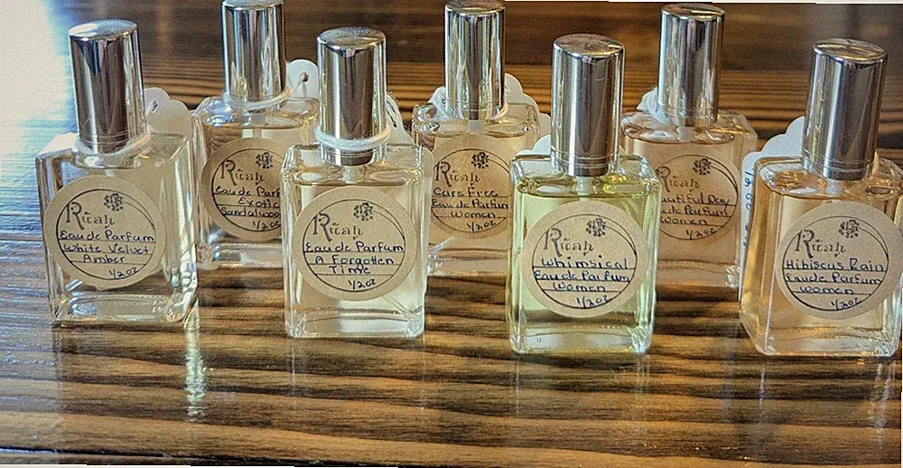 YOU CHOOSE your Set of (two) Handmade 1/2 oz. perfumes.